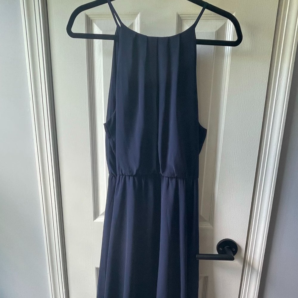 Large Navy Blue Lush Dress